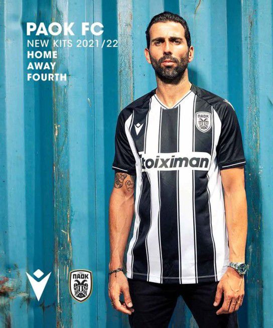 PAOKテッサロニキ 2021-22 ユニフォーム-ホーム