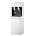 5 Gallon Top Loading Hot Cold Water Dispenser Freestanding with Storage Cabinet  - White US United States