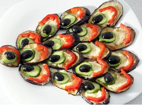 Закуска из баклажан