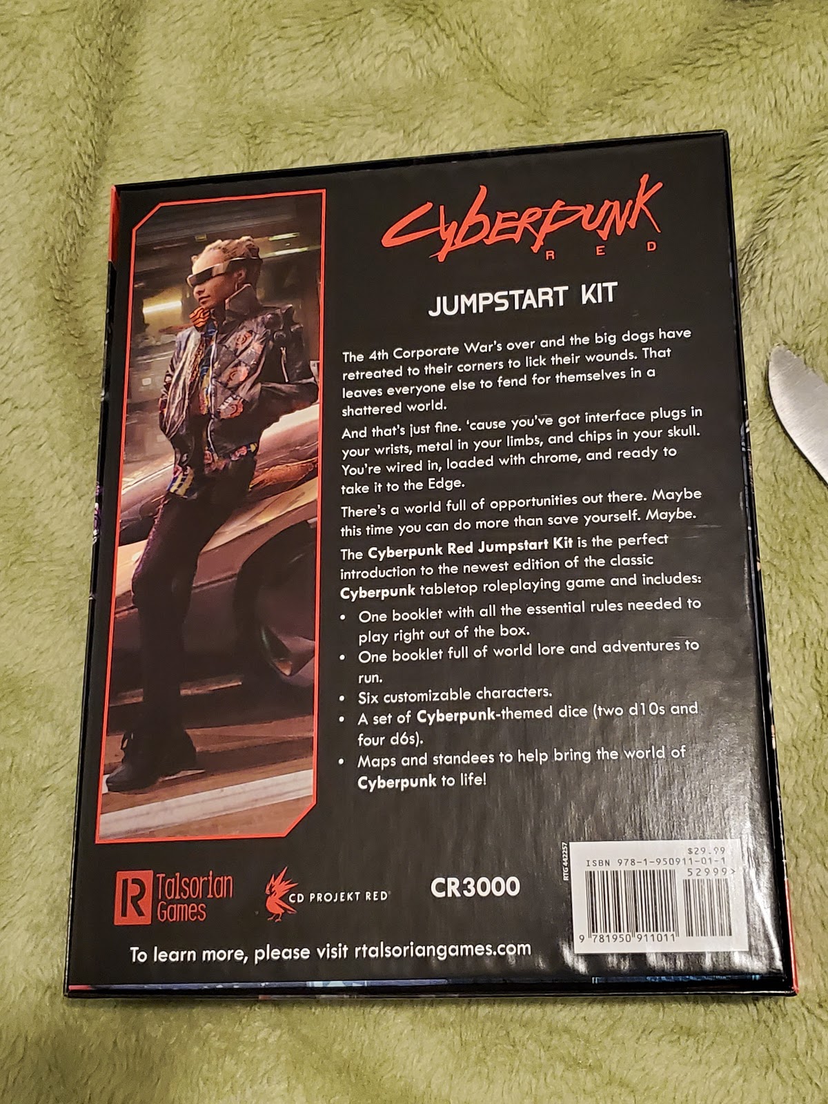 Thoughts Of A Barbarian Cyberpunk Red Jumpstart Kit A Review