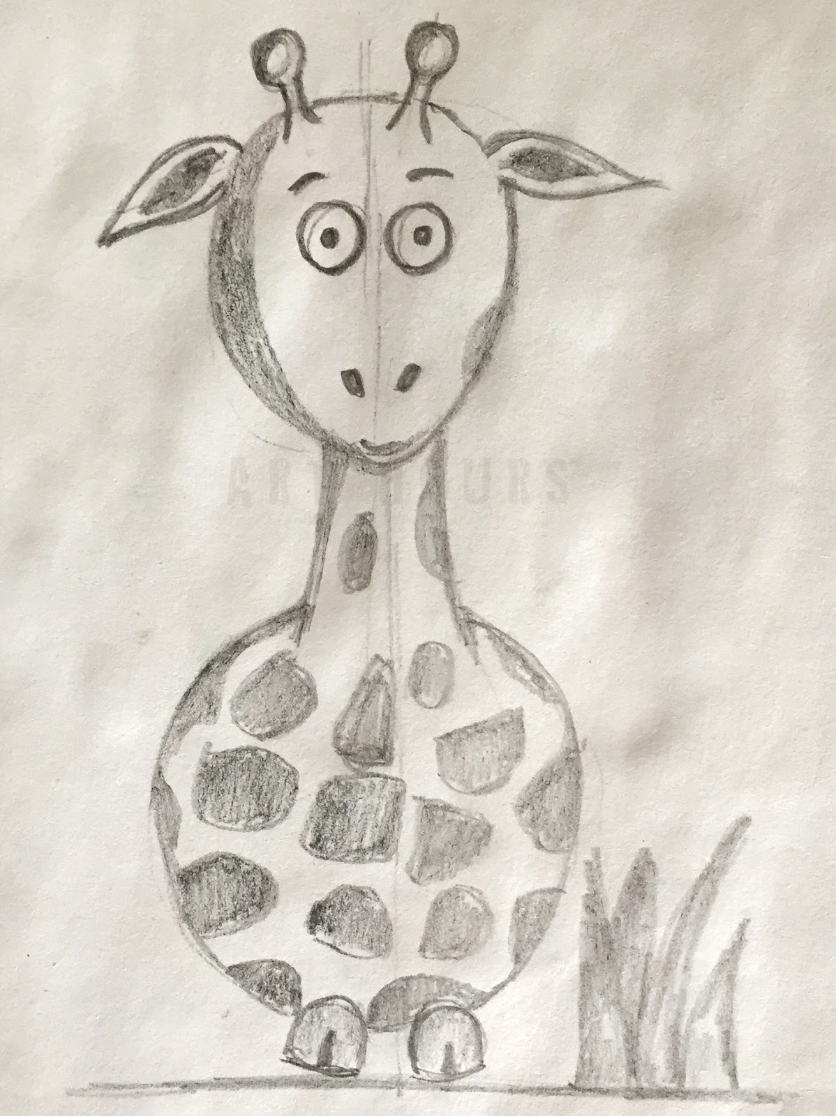 ArchGuide: How to draw a Giraffe: Pencil Sketching Guide