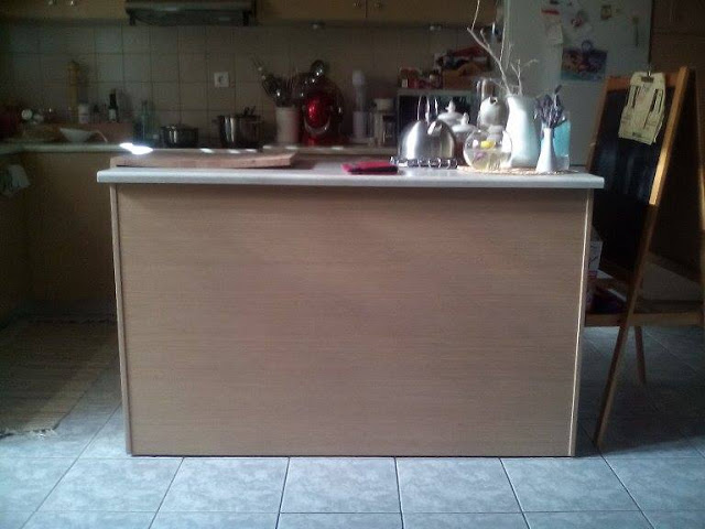 Μεταμόρφωση Κουζίνας με Paris Grey 5 Annie Sloan Greece