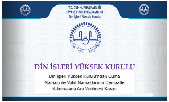 Diyanet, Ev ve İşyerlerinde Cuma Namazı Kılınması Caiz Değildir