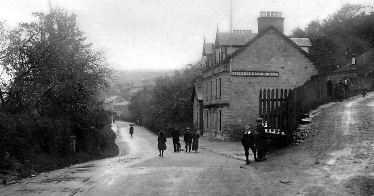 Tour Scotland Old Photograph Tillietudlem Hotel Crossford Scotland
