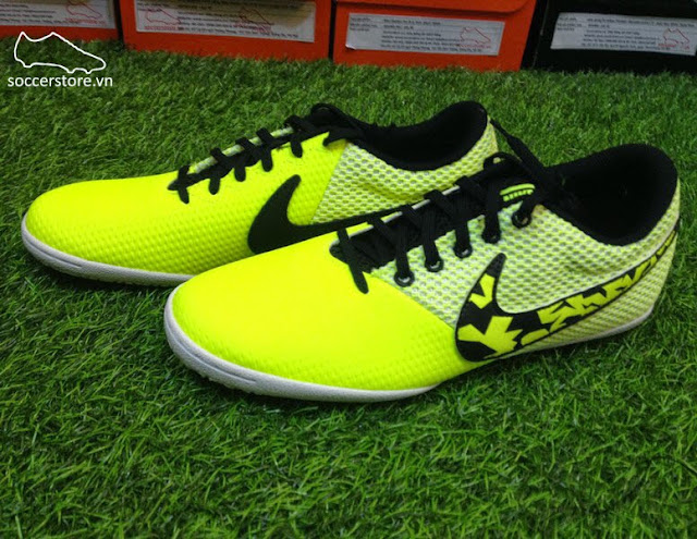 Nike Elastico Pro III IC Volt- Black- White 685360 701 