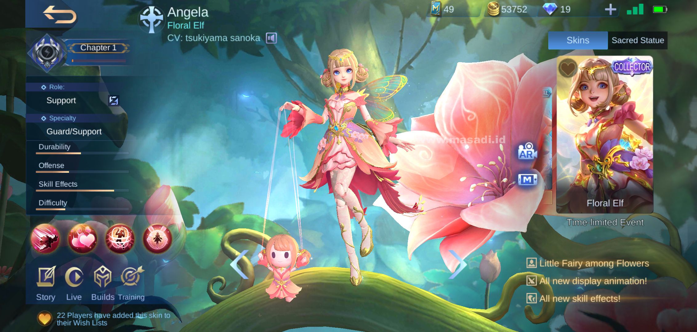 Angela Collector Skin 7 Bocoran Skin Terbaru Mobile Legends Bang
