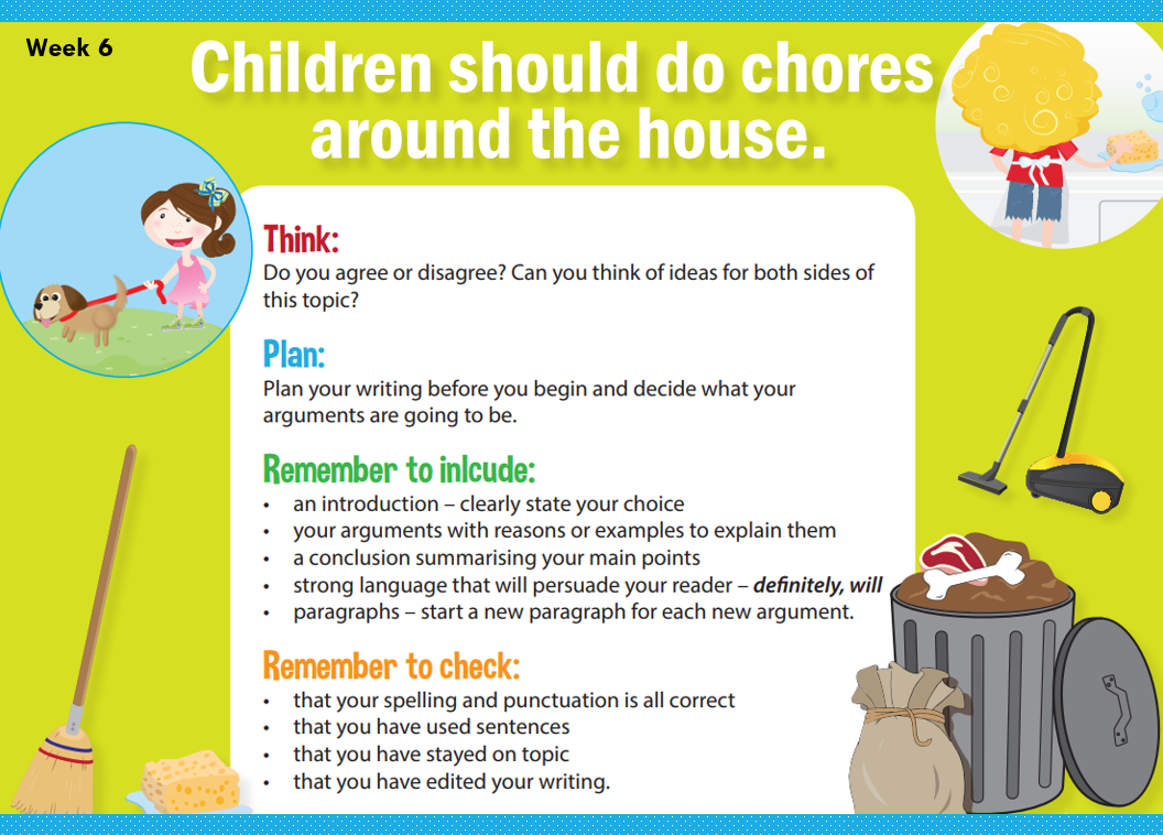 Pre k homework ideas image