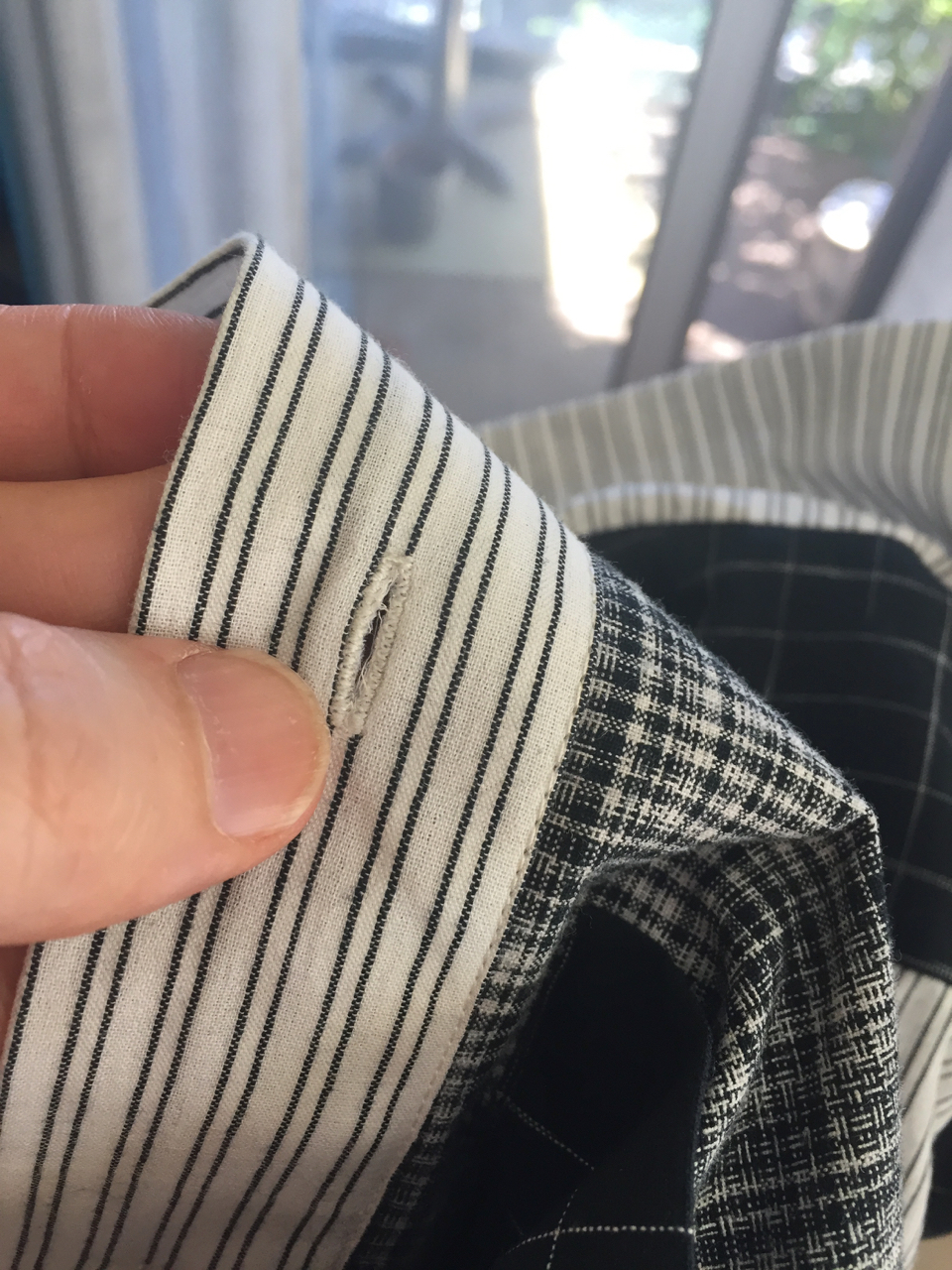 male pattern boldness: Three Fabrics, One Shirt!