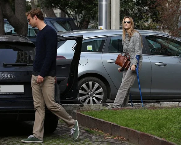 Beatrice Borromeo, wife of Pierre Casiraghi, suffered a car accident in Milan. Beatrice was spotted leaving the hospital La Madonnina in Milan
