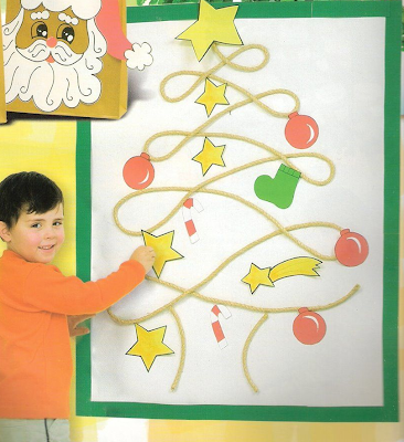 Painéis e murais de Natal para sala de aula