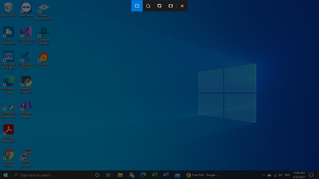 Cara Screenshot Windows 10 dengan Screen Snip