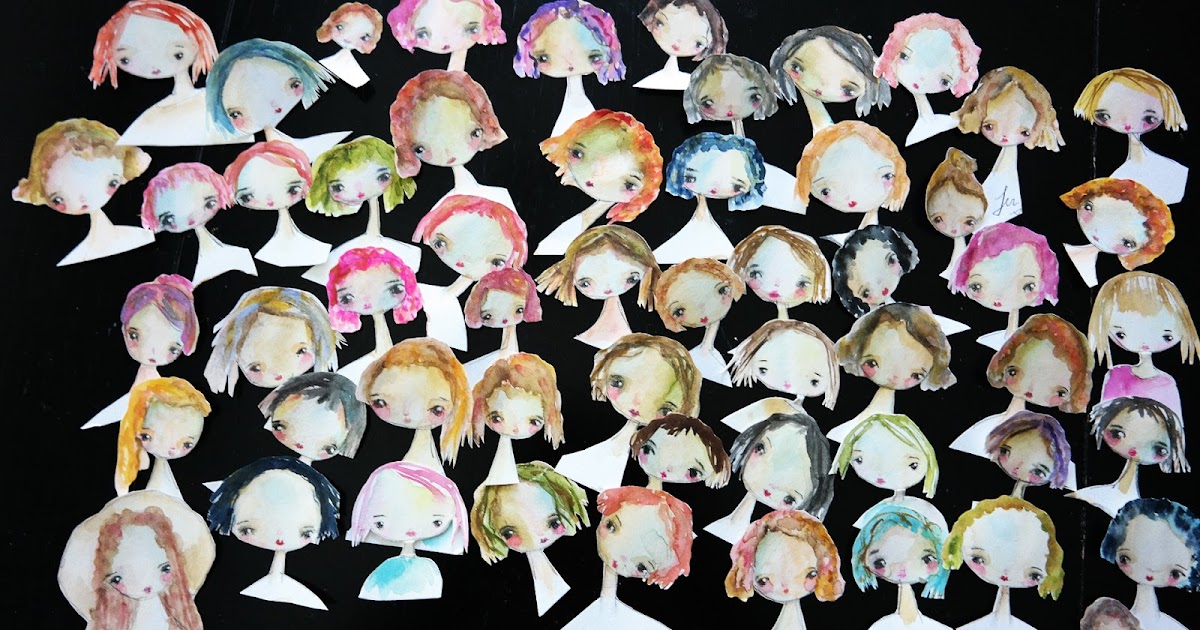 Artful Play Shaker Dolls Tags