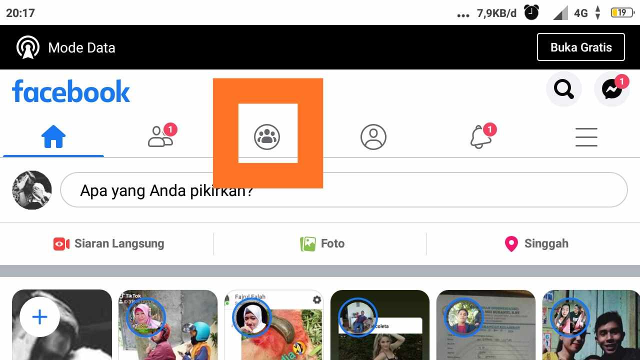 cara membagikan postingan ke banyak grup facebook