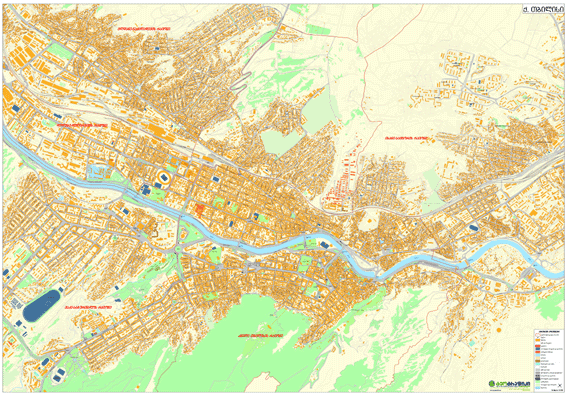 Панорама тбилиси карта