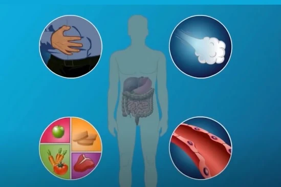 Diabetes Sintomas en 5 imágenes en circulos