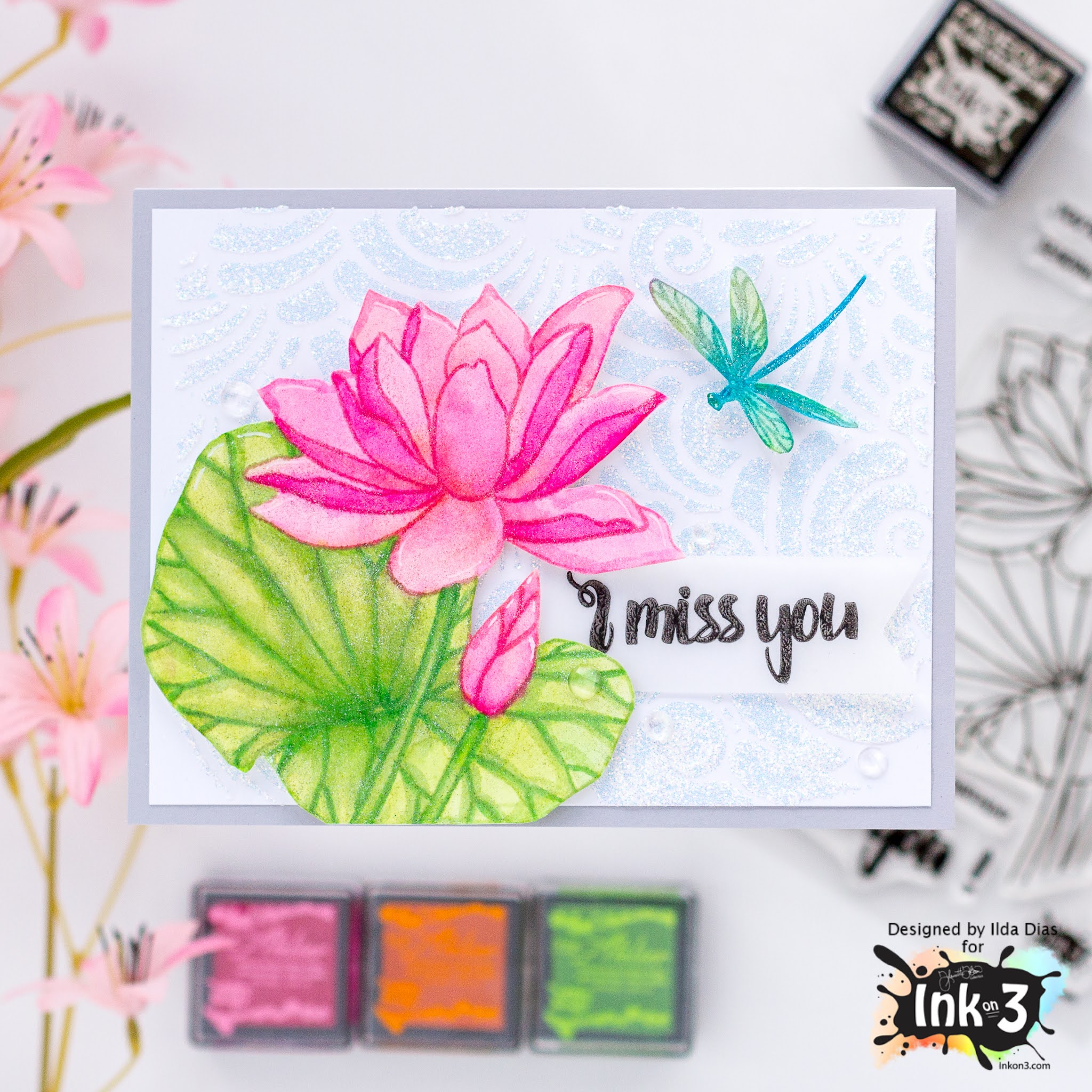I Love Doing All Things Crafty: I You A Card | Ink On 3