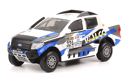 coleccion dakar el tiempo, coleccion dakar 1:43, ford ranger 1:43 marco bulacia