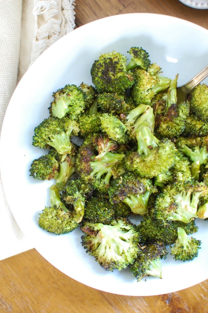 Garlicky Roasted Broccoli Recipe | Garlicky Roasted Broccoli
