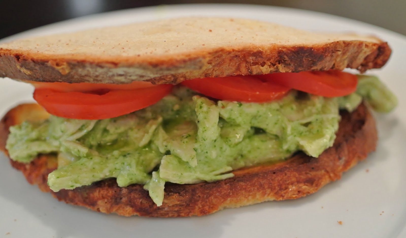 Cooking in Kirkland Pesto Chicken Salad Sandwich