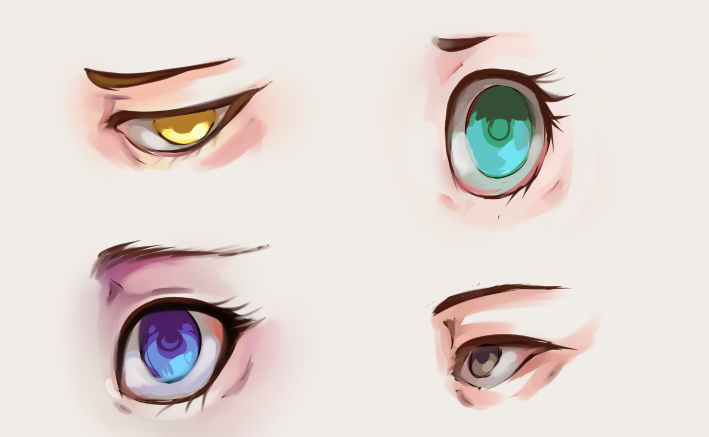 HOW TO COLOR ANIME EYES WITH PENCILS  Important Tips for Beginners   YouTube