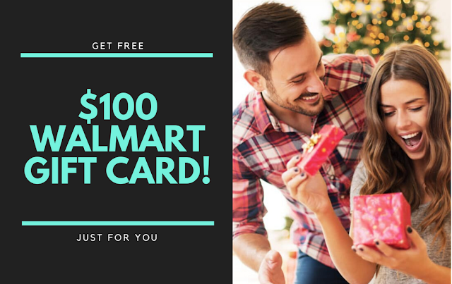 $100 WALMART GIFT CARD - Best Gift Offer