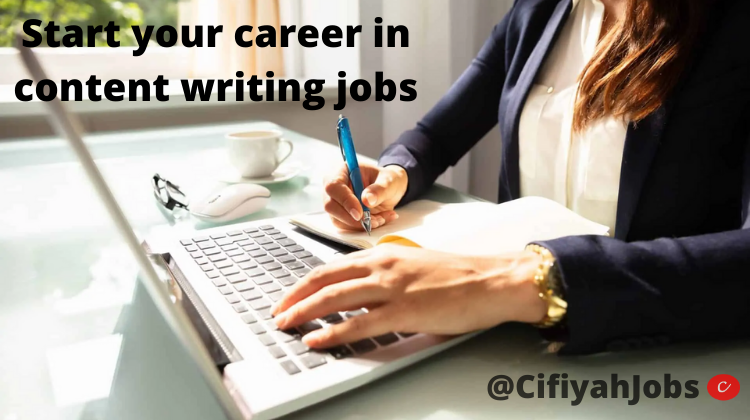 Content writer jobs