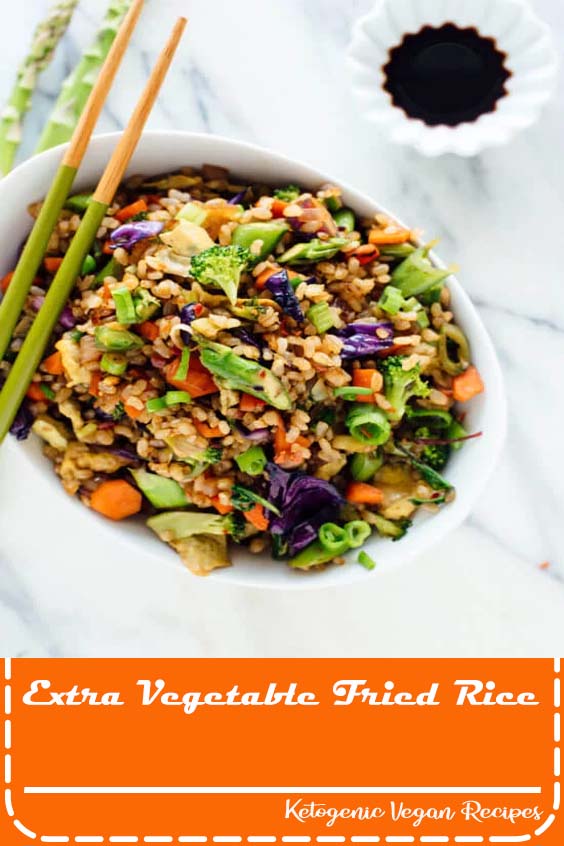 Extra Vegetable Fried Rice Festval Food