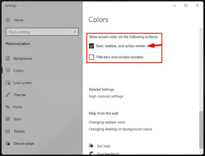 Cara Mengganti Warna Taksbar Windows 11