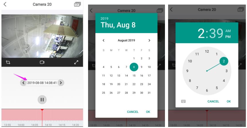 How to playback on your Zosi Smart app