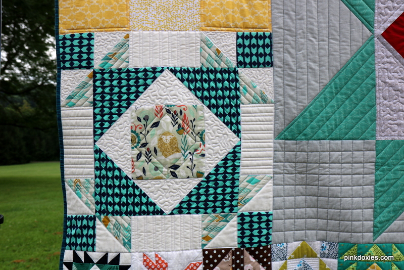 Julie Stocker Quilts at Pink Doxies Portable Quilt Frame & 2 Finished