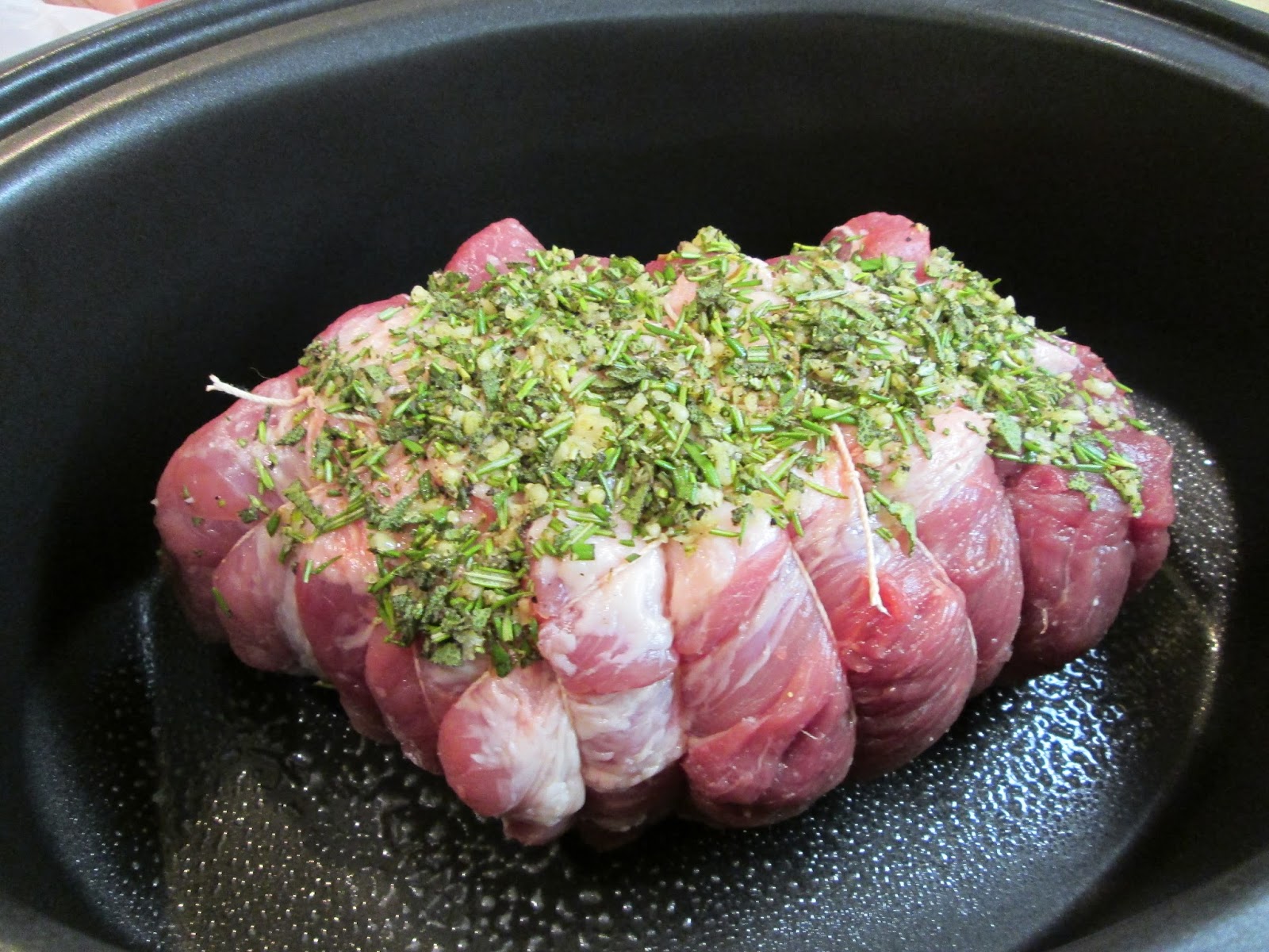 Please, DON'T pass the salt! Old Fashioned Roast Pork