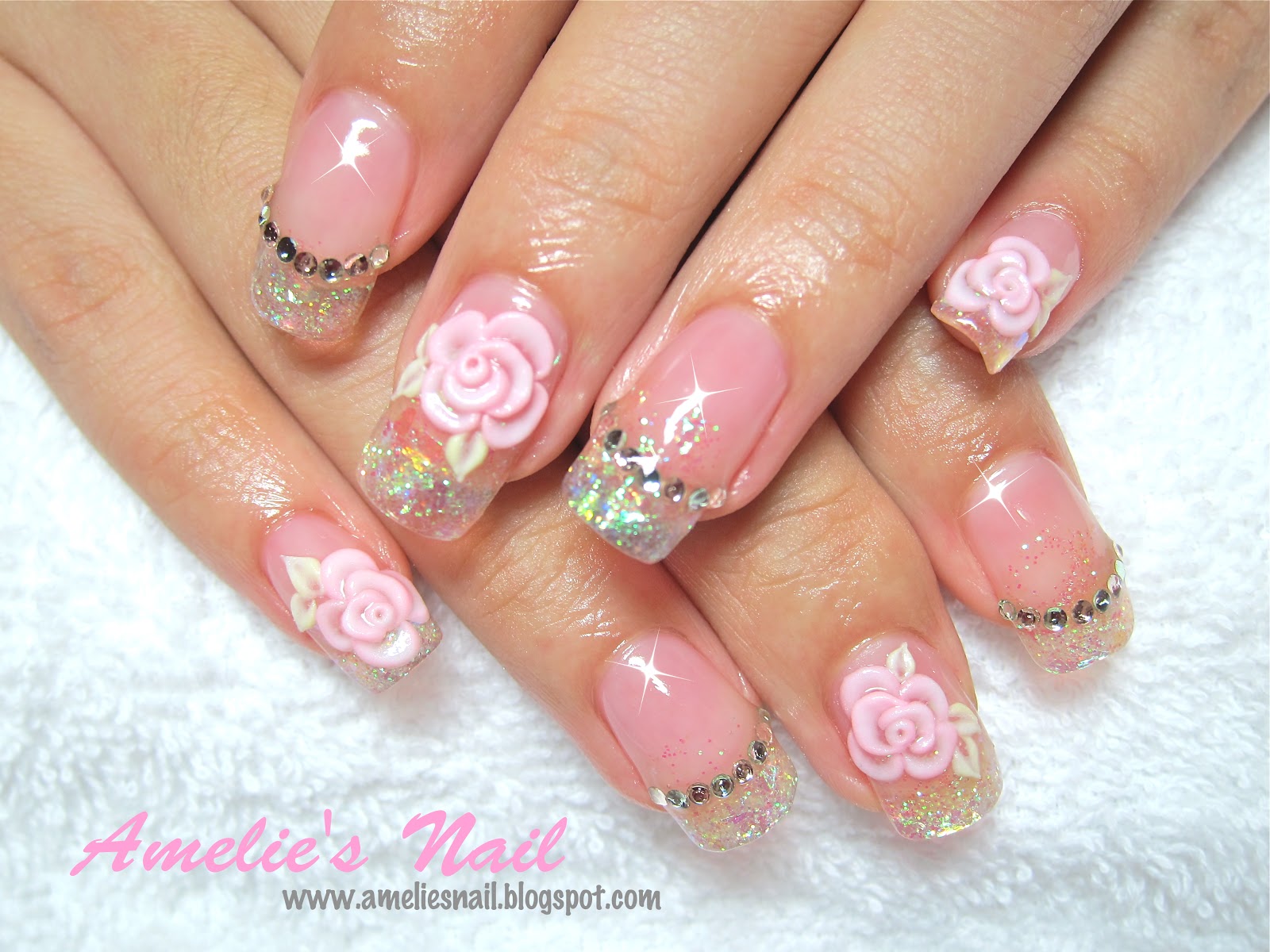 Amelie39;s Nail Journey: Wedding nails