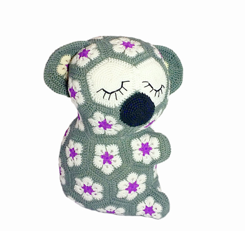 Lily the african flower koala Crochet pattern