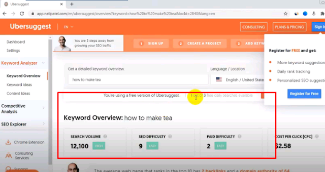how to use ubersuggest for lifetime | Get Your Free Ubersuggest Subscription