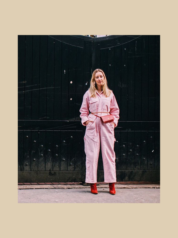 glossier boiler suit