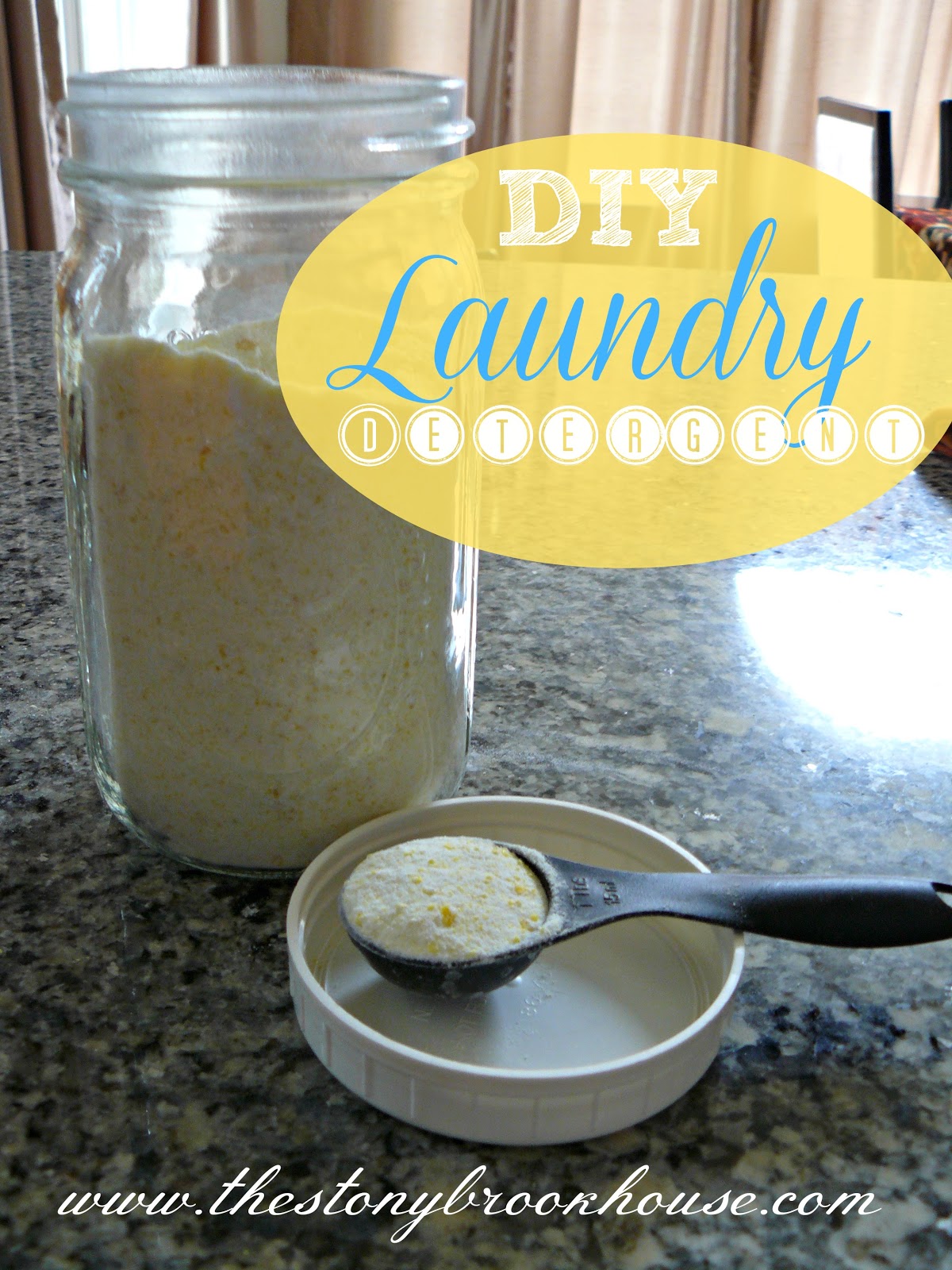 DIY Laundry Detergent The Stonybrook House