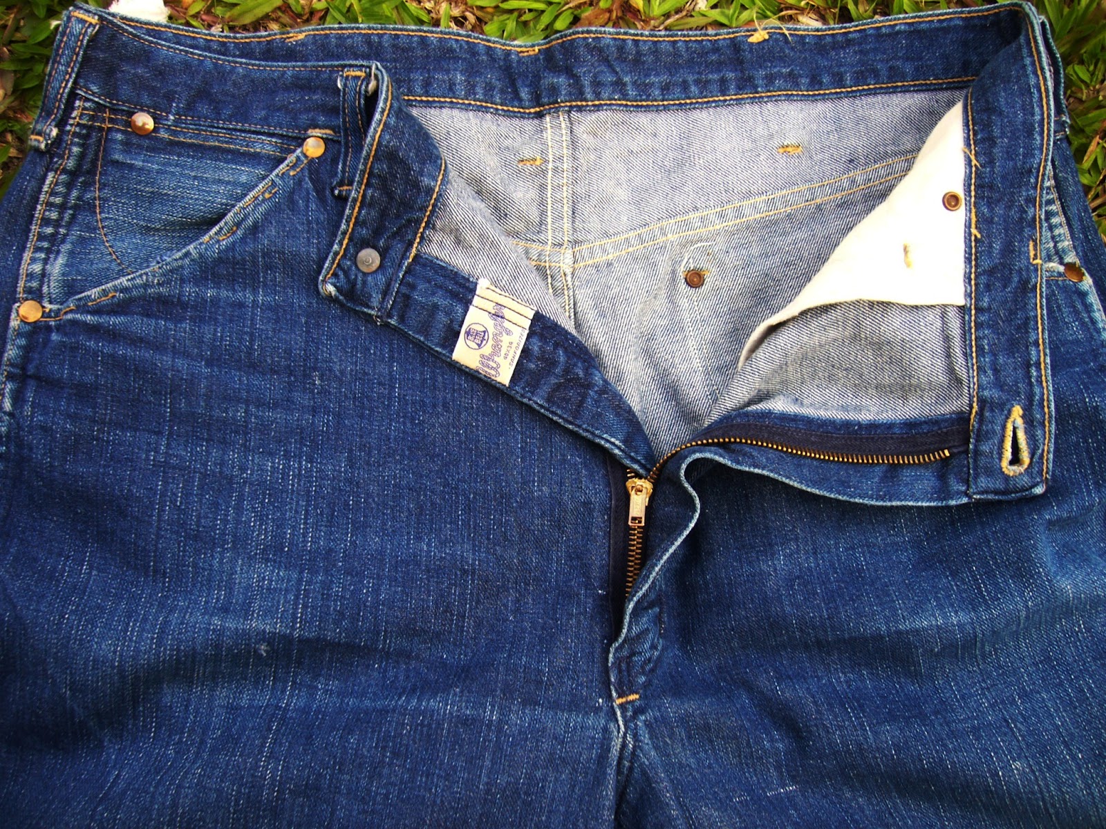 Wish You Were Here: Vintage Wrangler Blue Bell 11MWZ Jeans