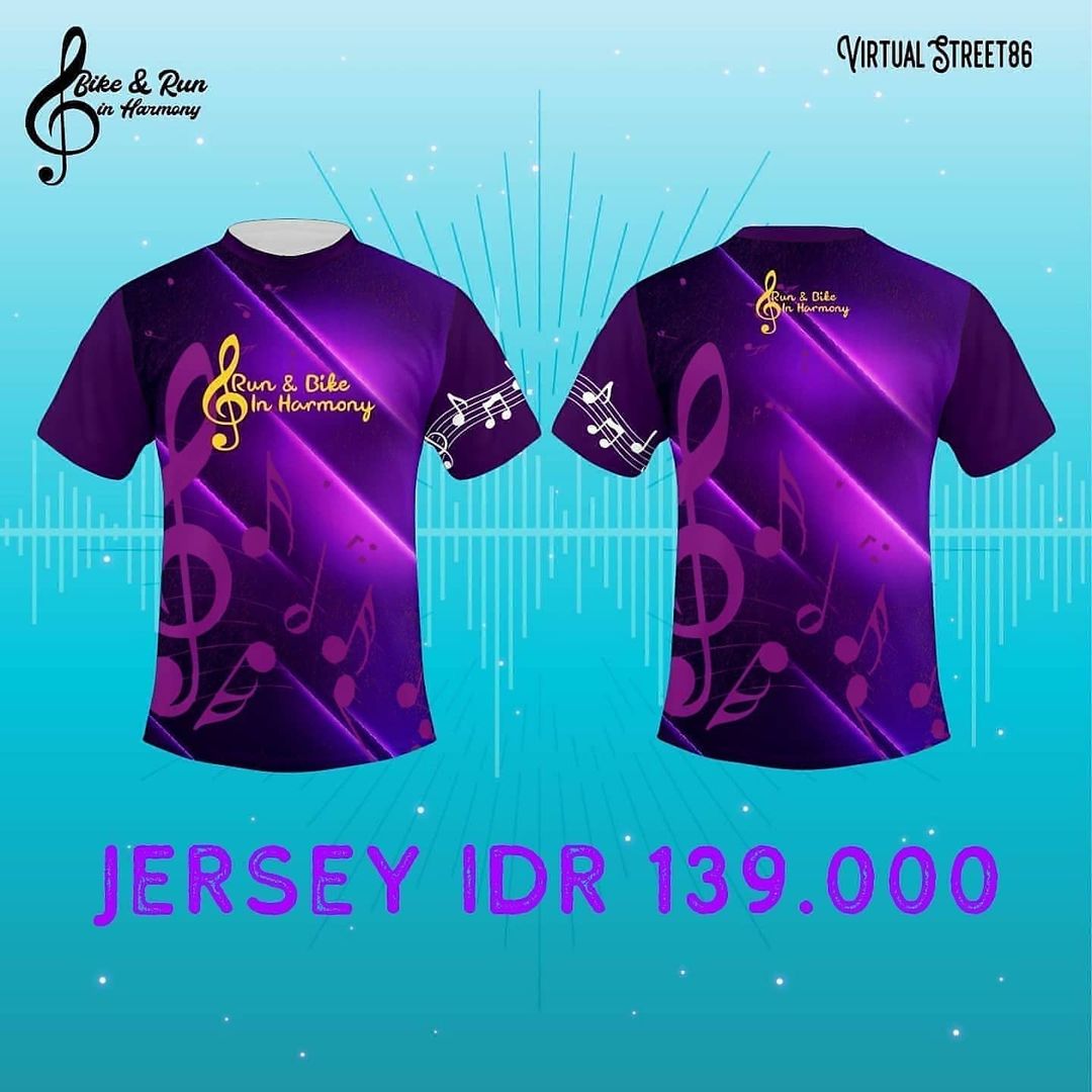 Jersey 🔍 Virtual Run & Ride in Harmony • 2021 Jersey 👕 Virtual Run & Ride in Harmony • 2021