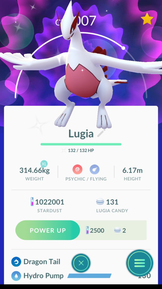 Lugia é o primeiro Pokémon lendário de Pokémon Go