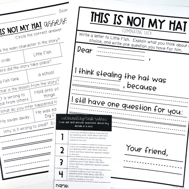 Asking and Answering Questions with This Is Not My Hat The Lemonade Stand