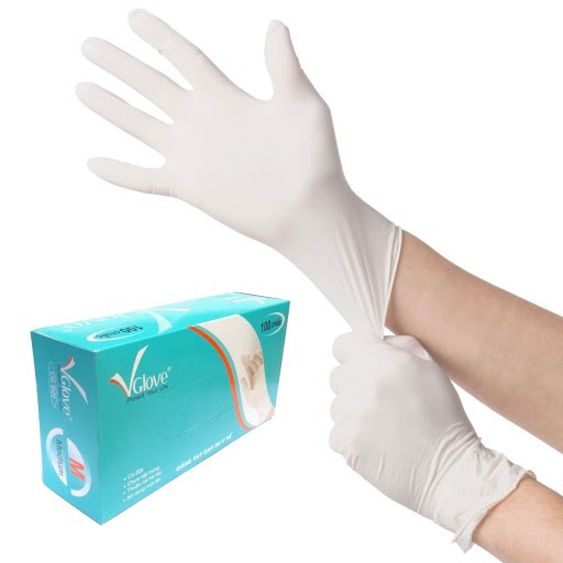 Găng tay y tế dạng bột Vglove