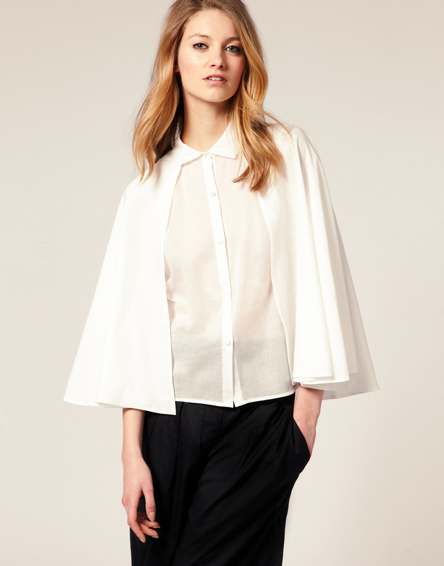 La Vie de la Couture trend prediction for summer 2011 cape blouses