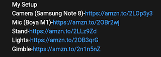this is an example of amazon affiliate link on youtube