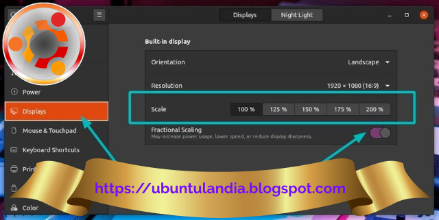ubuntu 20.04 fractional scaling