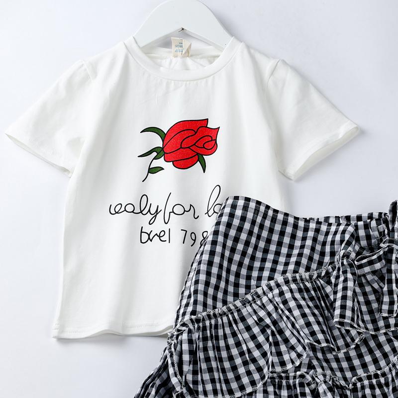 Set Áo + Chân Váy Bé Gái 157898 6 7 308