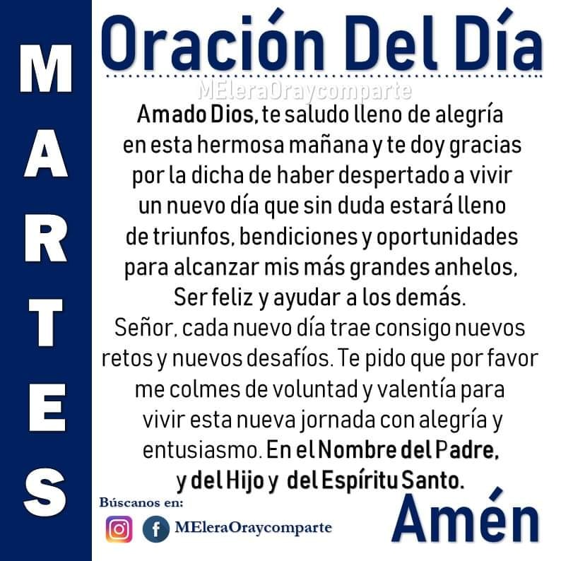 Una Luz en el Camino Oración del día Martes
