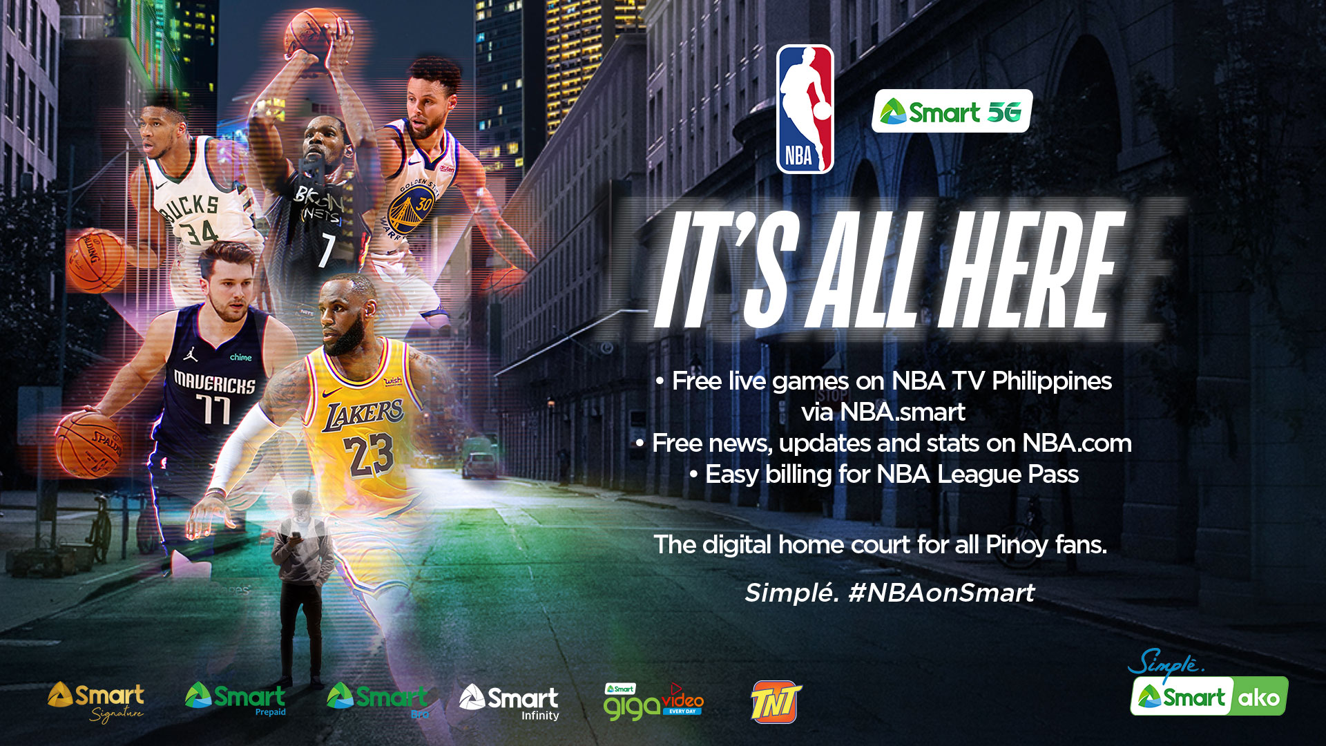 ItsAllHere NBA and Smart launch NBAs official digital destination in the Philippines - Benteuno