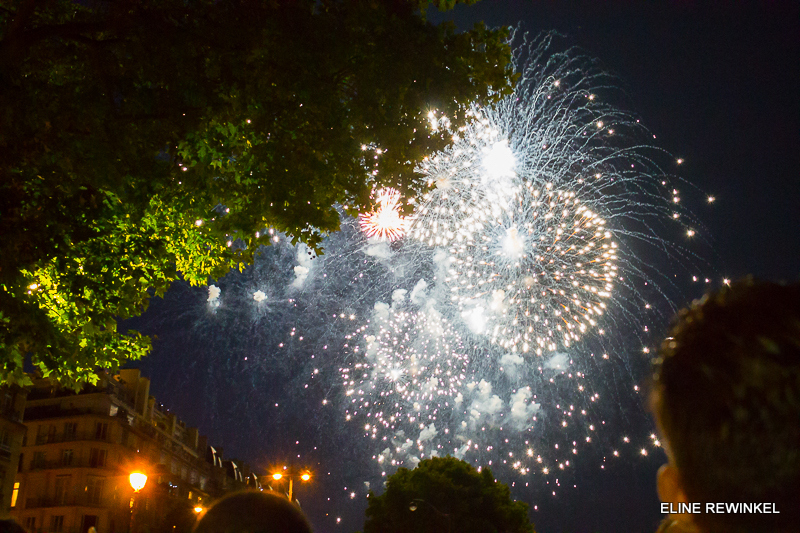 Fireworks Bastille Day Paris