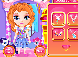 Baby Barbie Design My Little Pony Dress