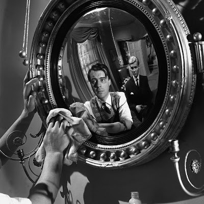 The Servant Dirk Bogarde James Fox mirror reflection